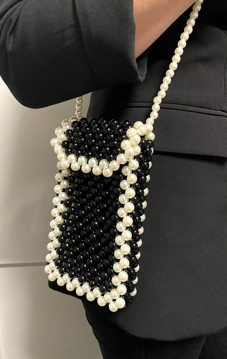 Beaded phone pouches