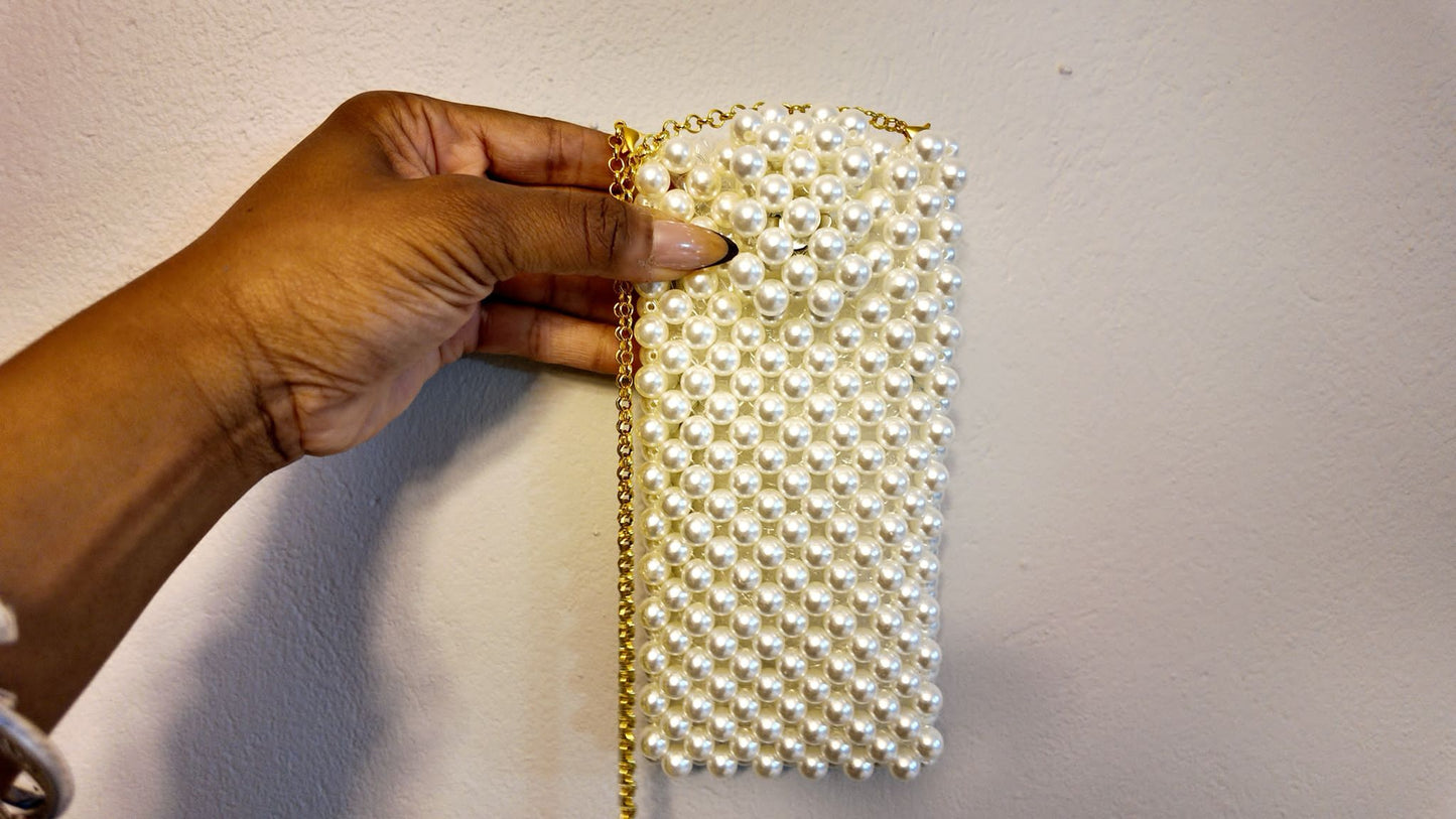 Beaded phone pouches
