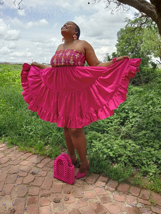 Kelebogile beaded bag