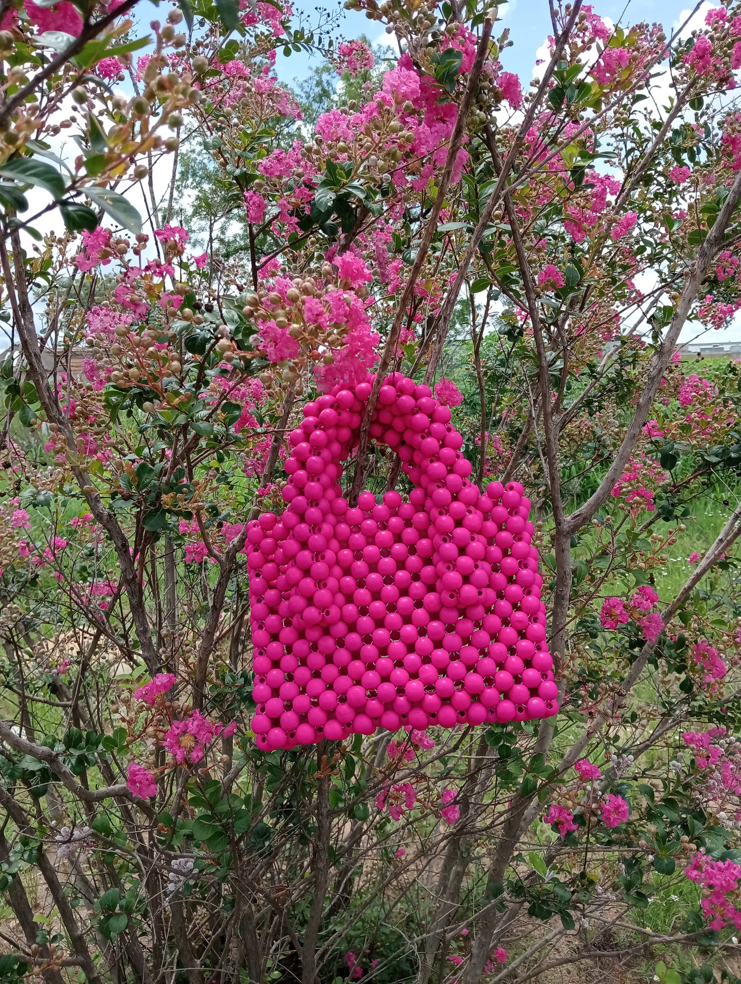 Kelebogile beaded bag