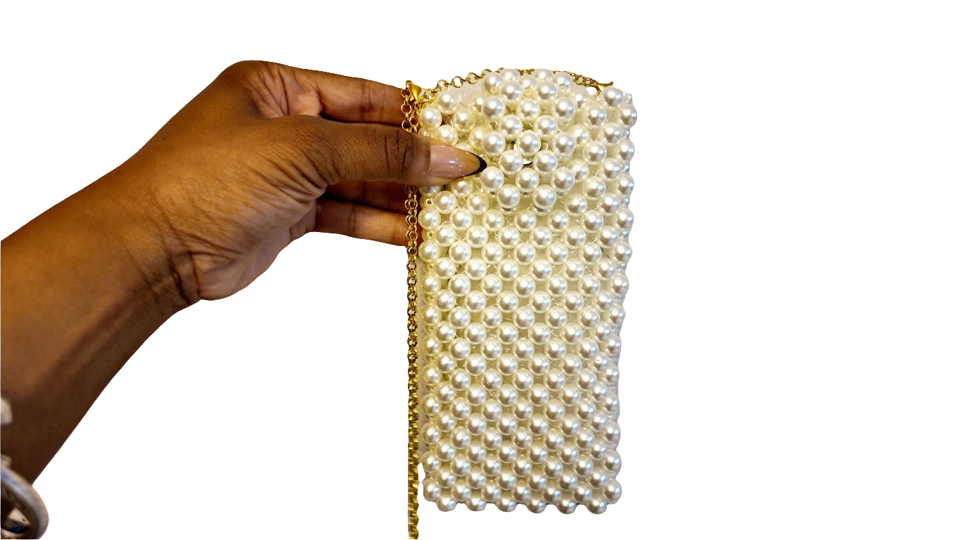 Beaded phone pouches