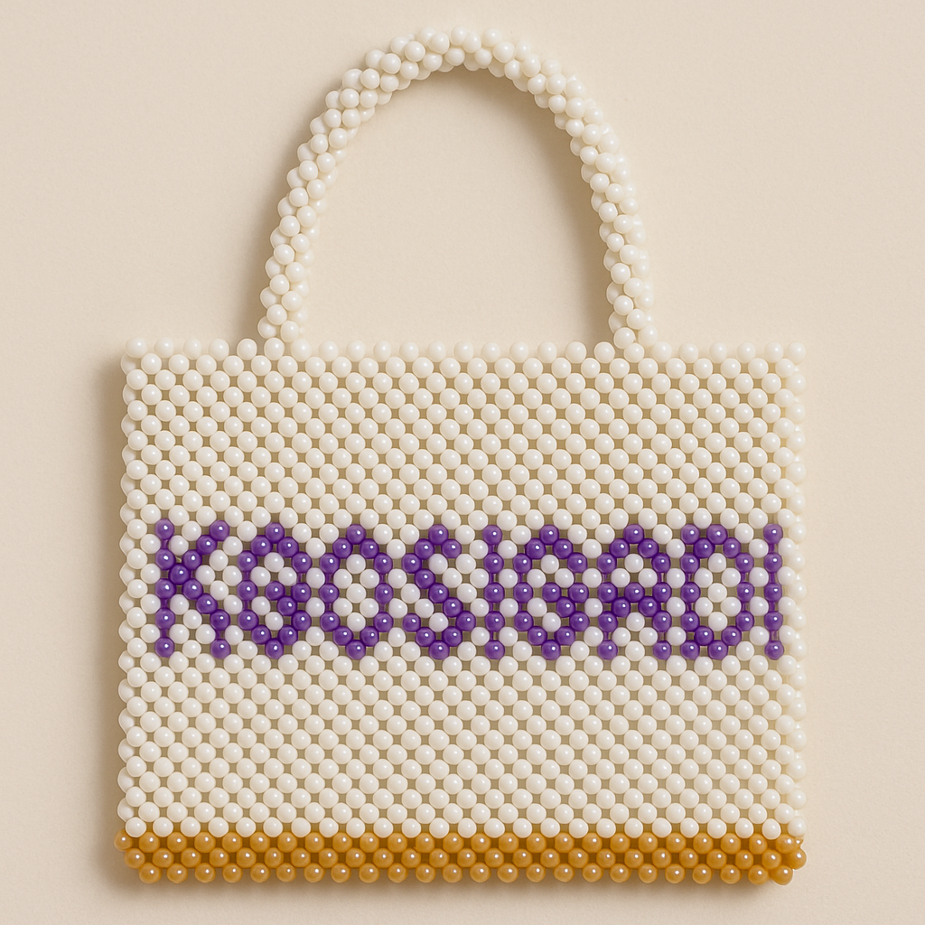Personalised beaded bags